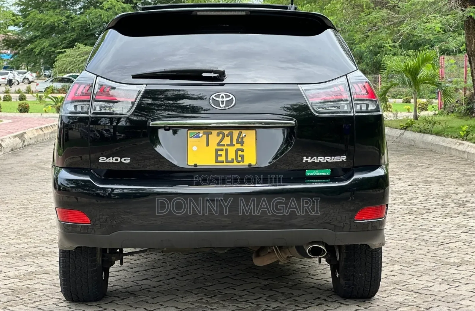Toyota Harrier 2008 Black