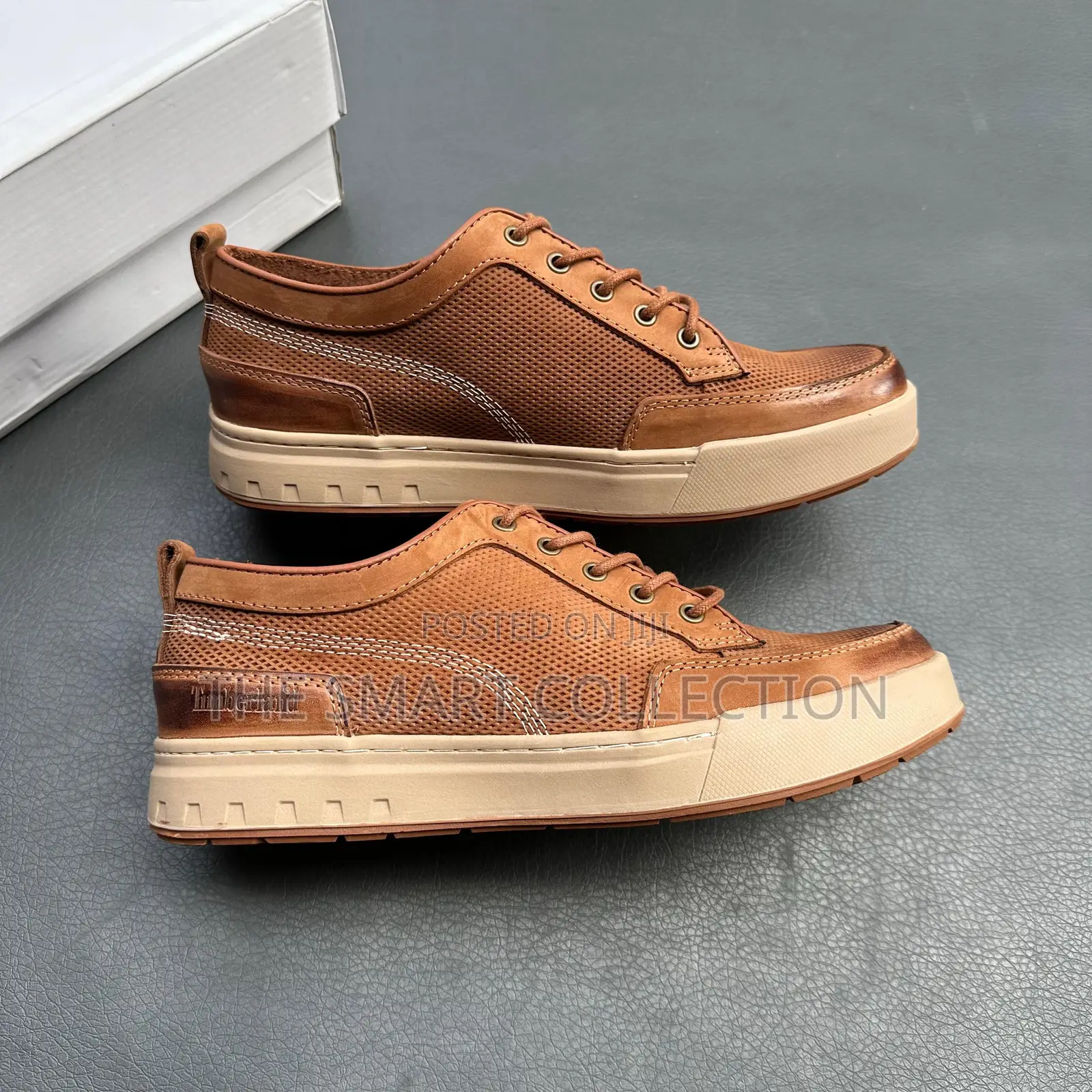 Timberland Canvas Leather