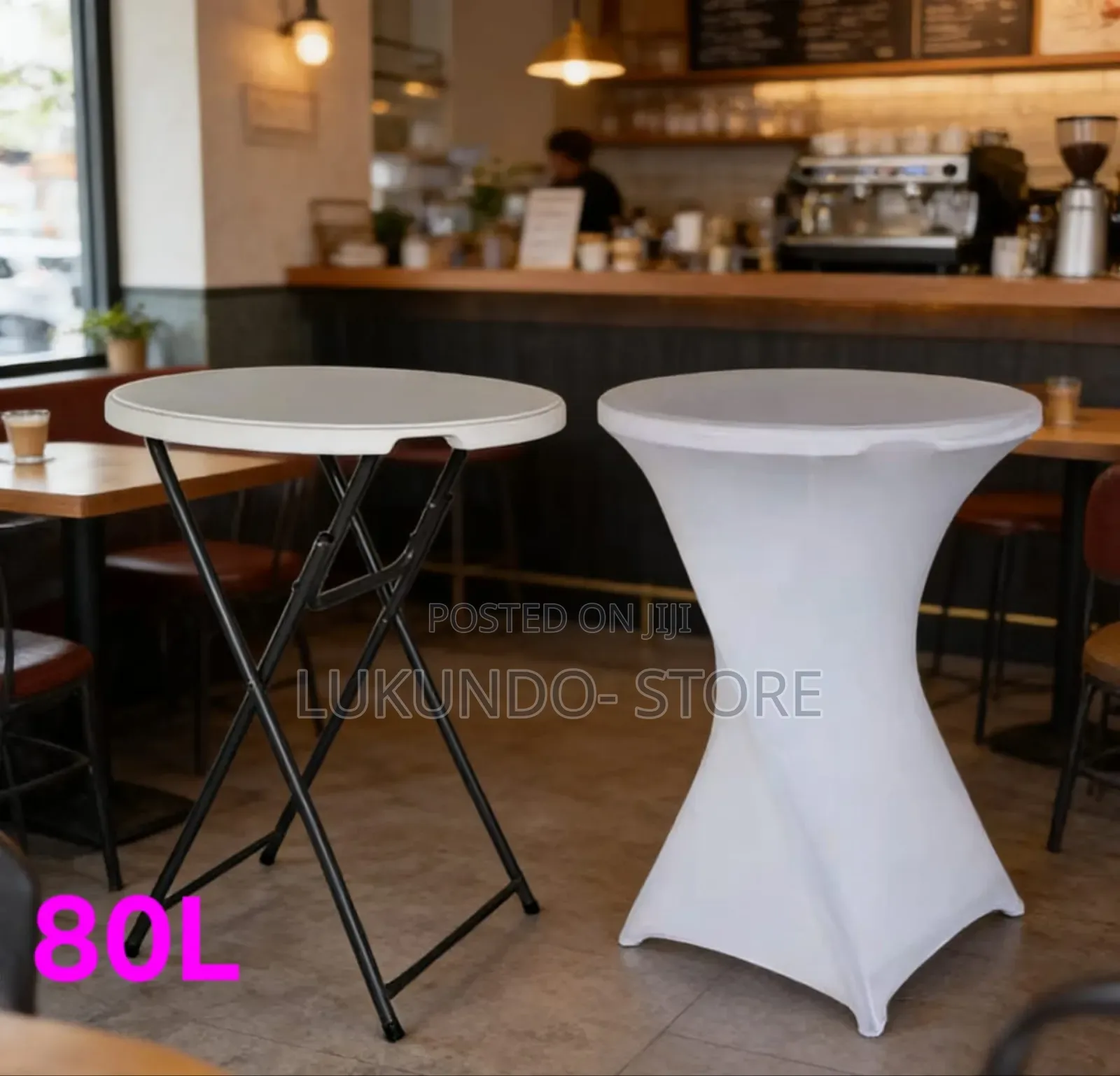 Round Cocktail Table 80cm