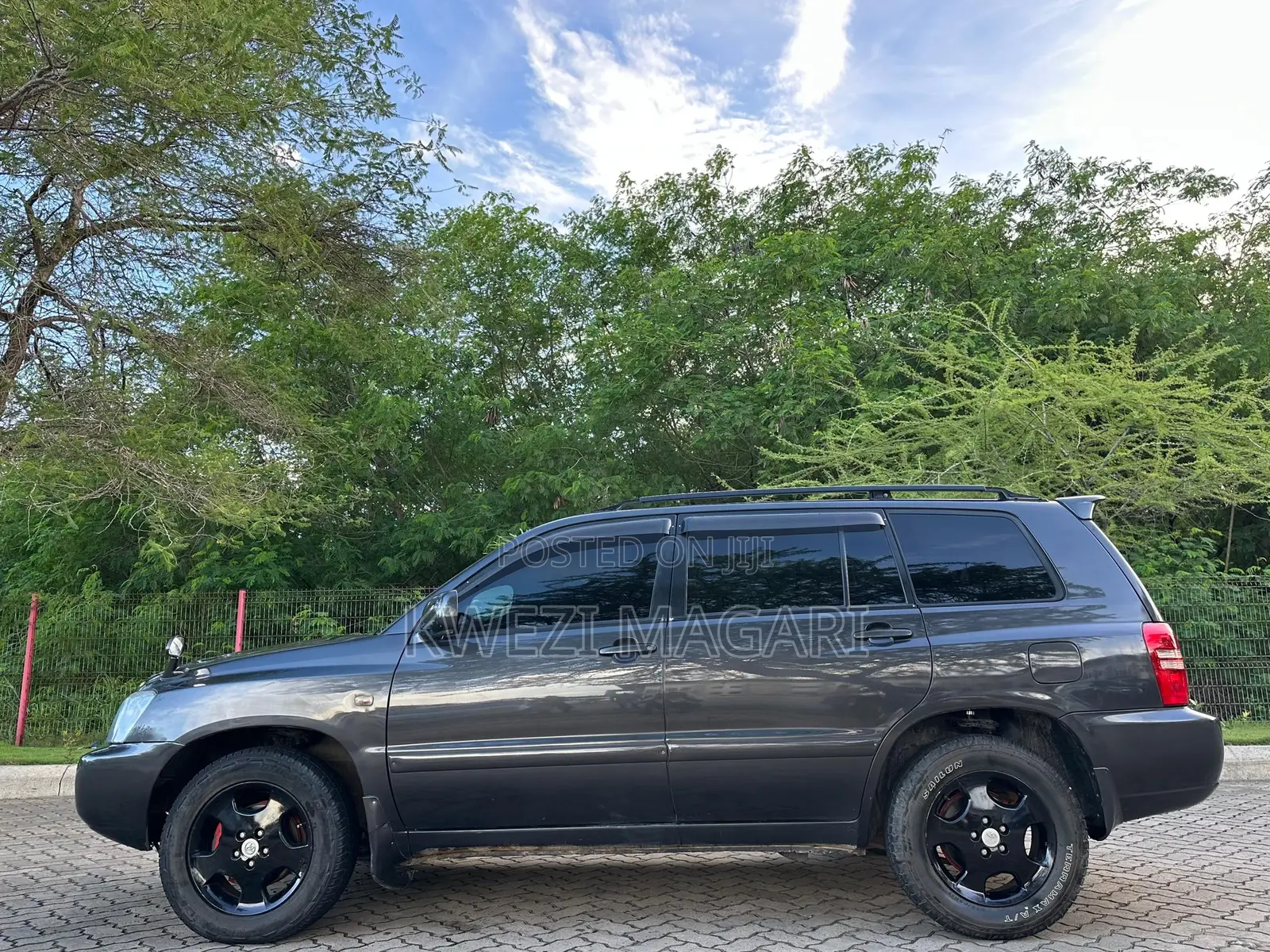 Toyota Kluger 2002 Gray