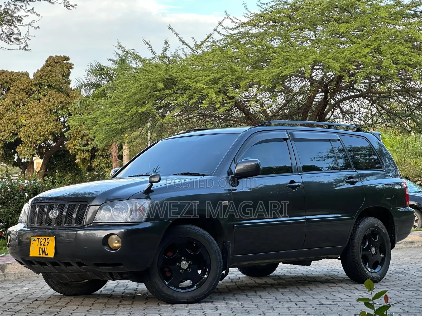 Toyota Kluger 2002 Gray