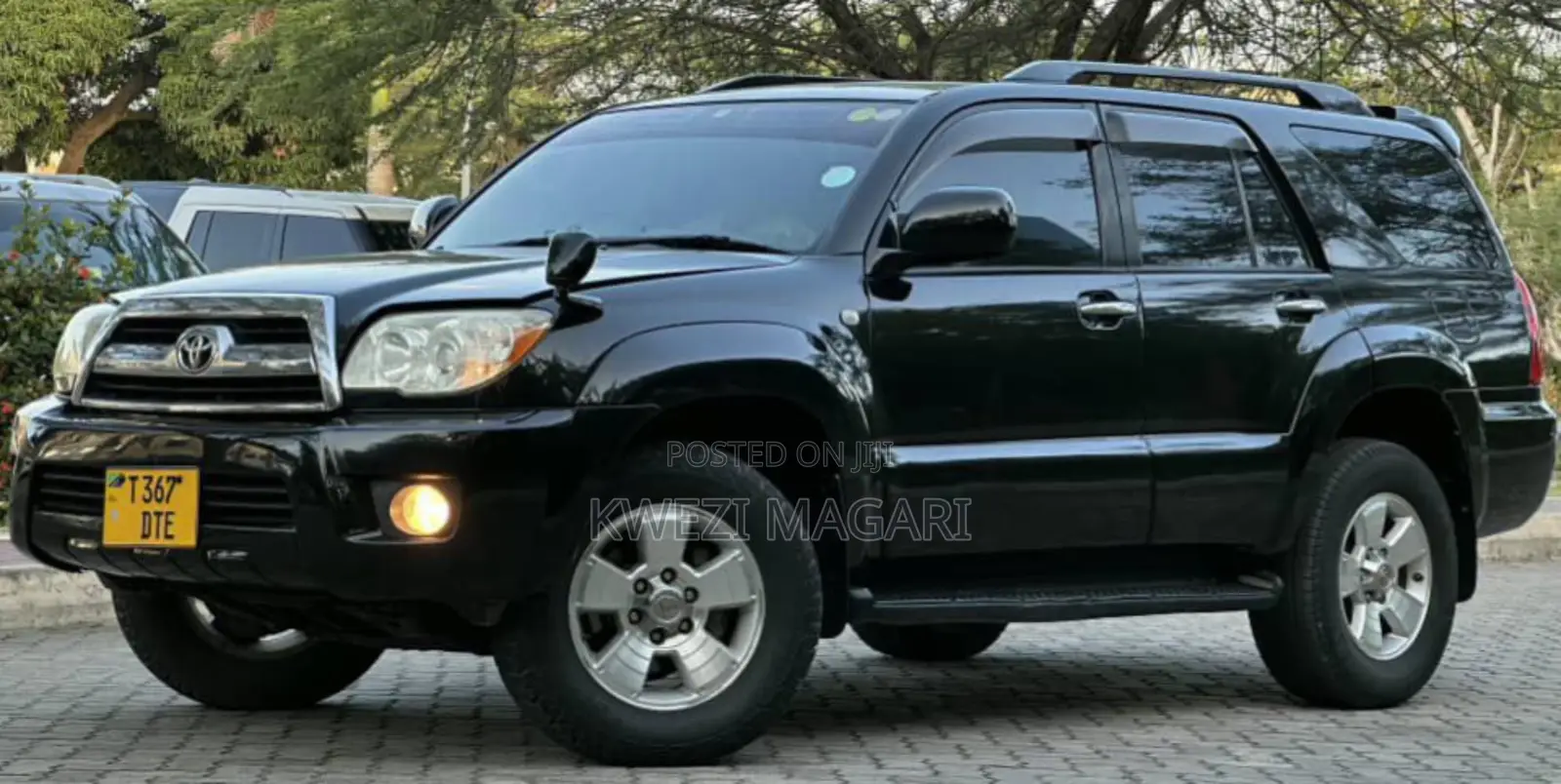Toyota Hilux Surf 2007 Black