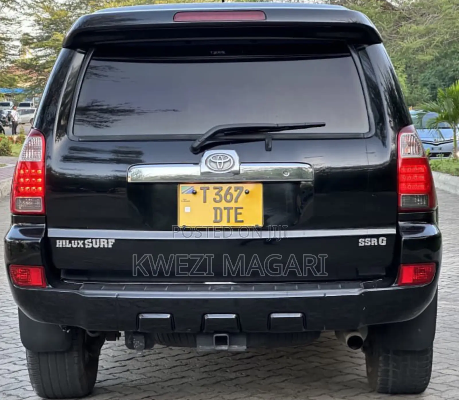 Toyota Hilux Surf 2007 Black