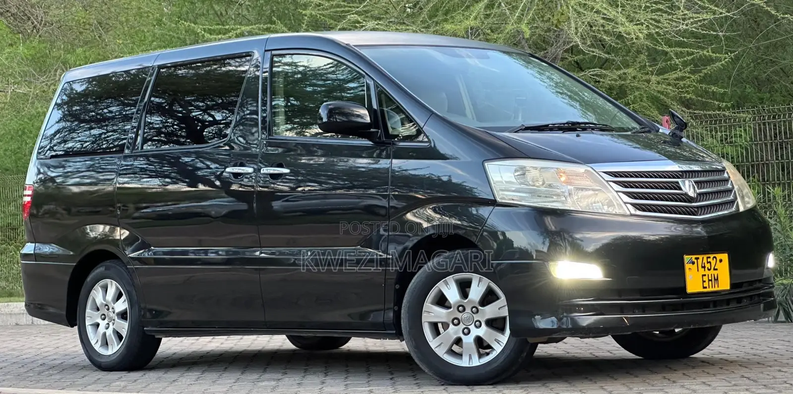 Toyota Alphard 2008 Black
