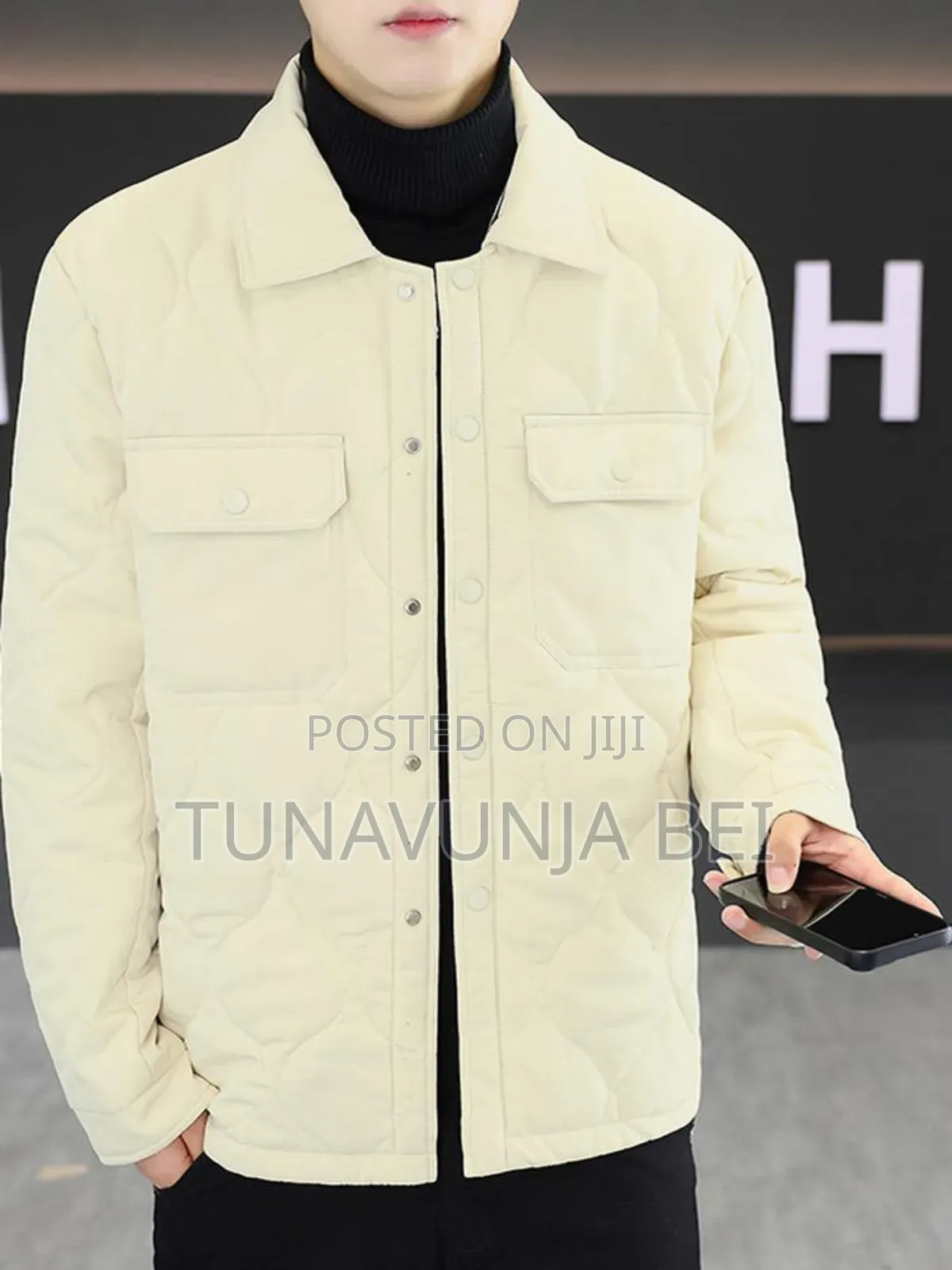 Double Pockets Heavy Coat