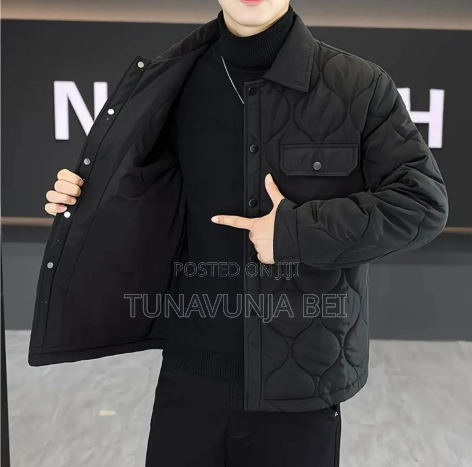Double Pockets Heavy Coat