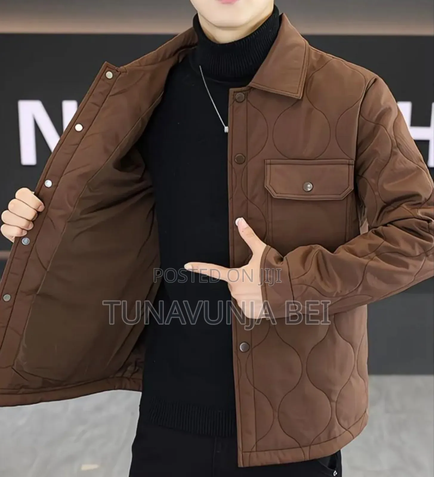 Double Pockets Heavy Coat