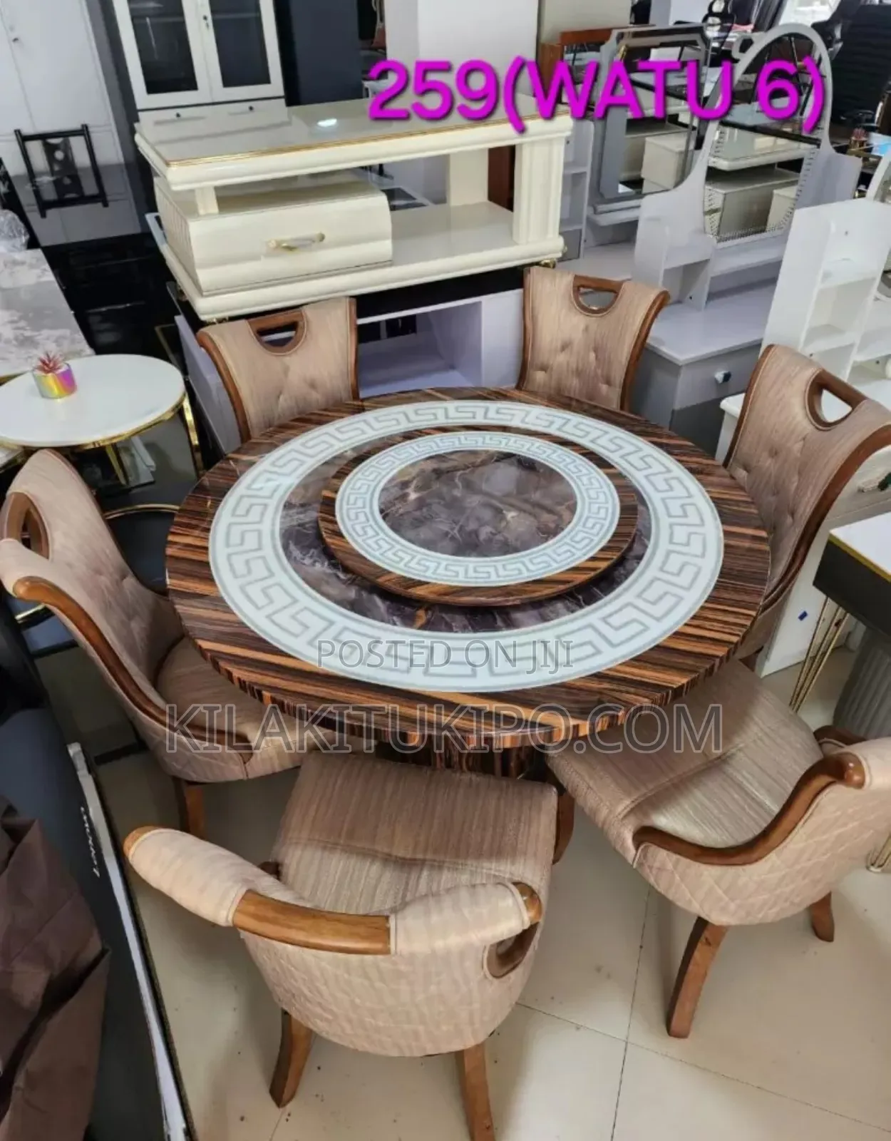 Luxury Dining Table 6 Seaters