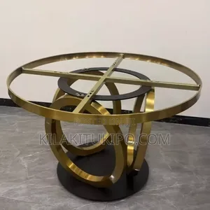 Round Dining Table Heavy Duty 6 Seaters