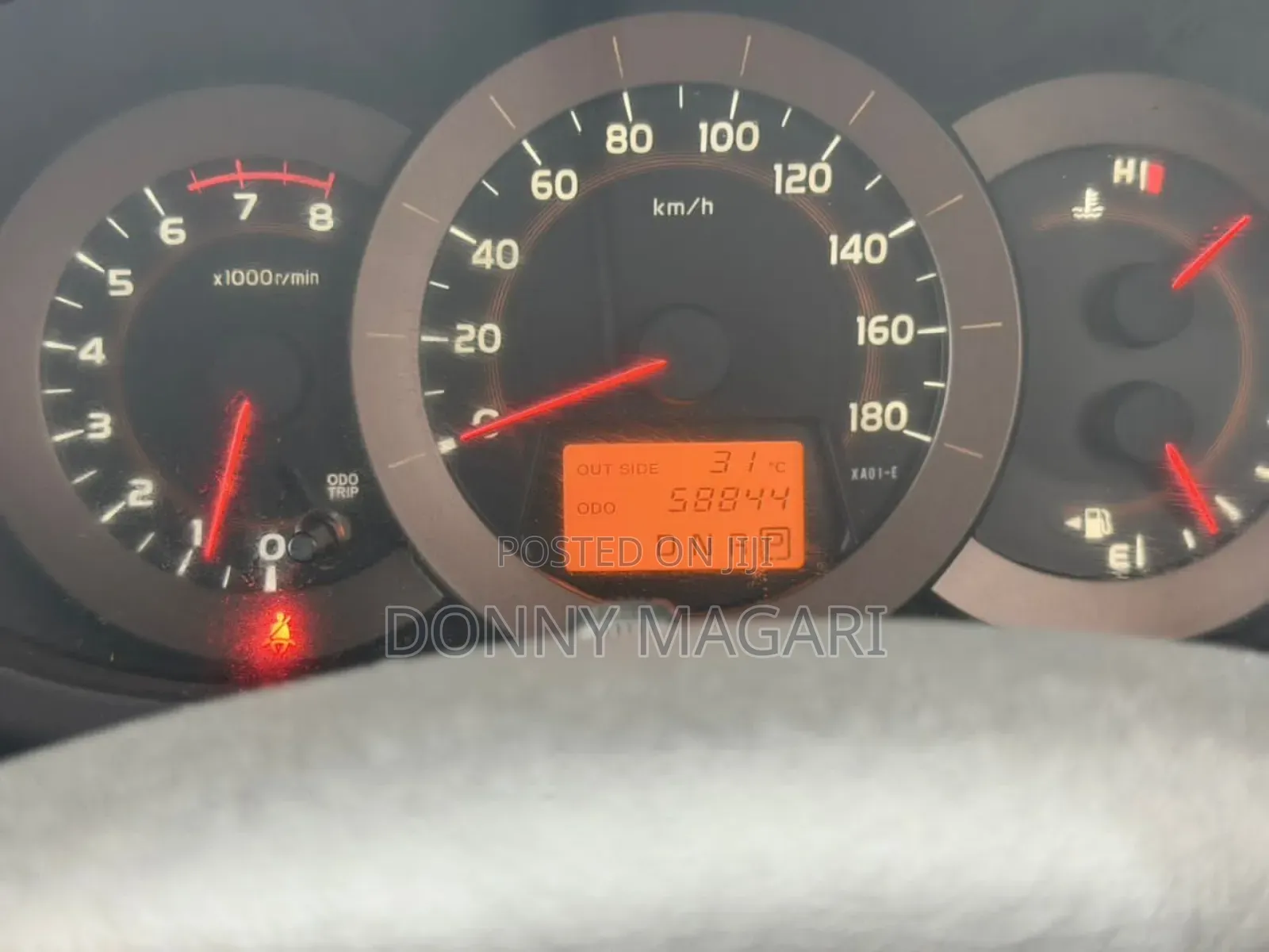 Toyota Vanguard 2010 Black