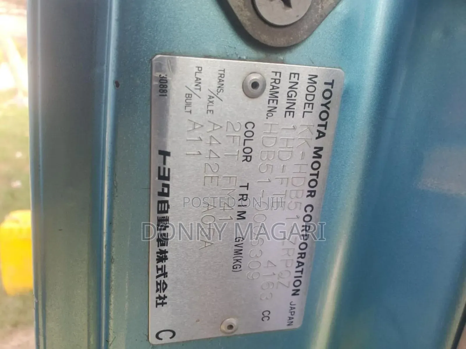 Toyota Coaster 2004 Blue
