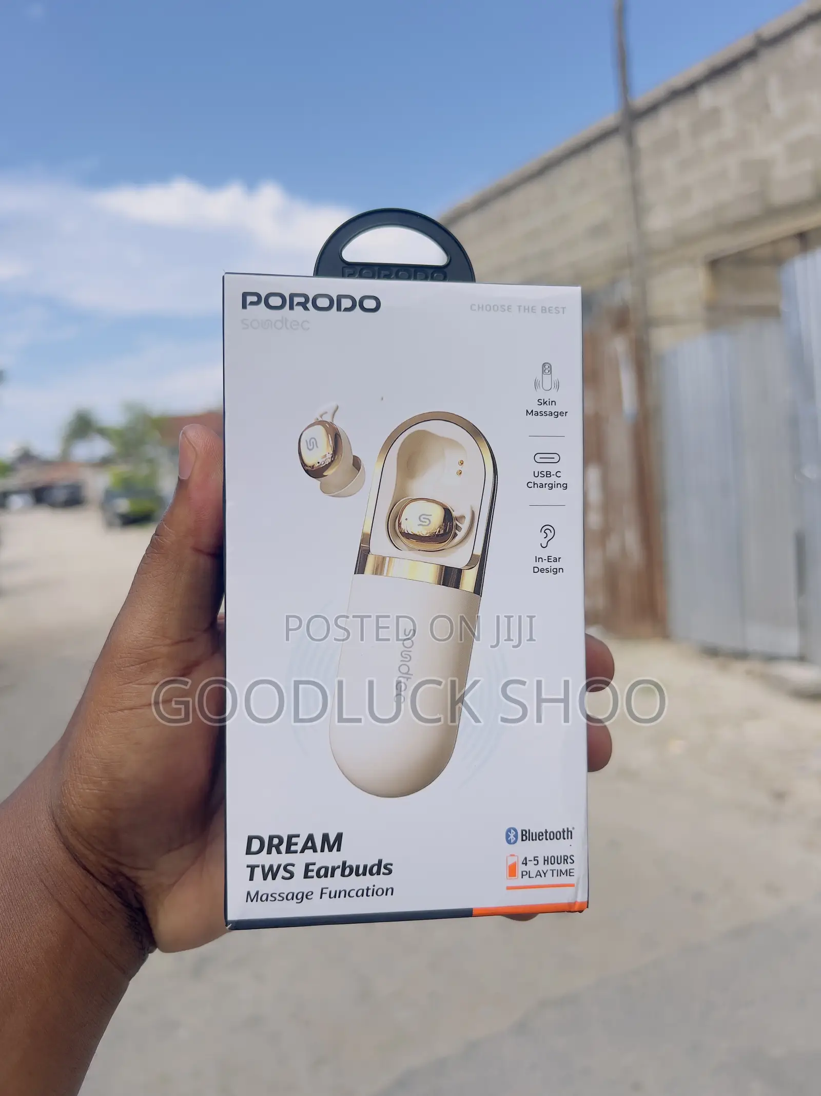 Porodo Soundtec Dream TWS With Massager