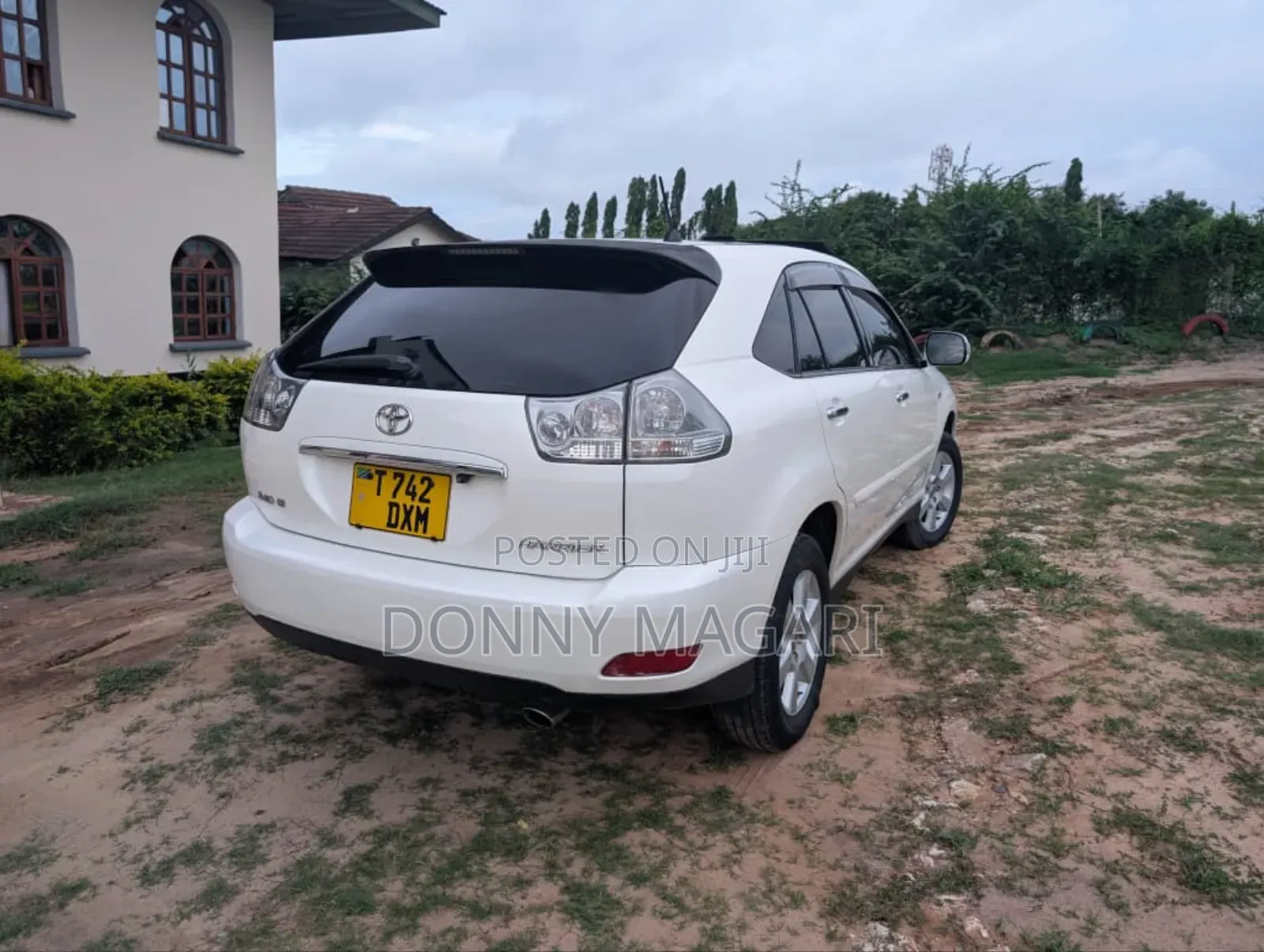 Toyota Harrier 2008 White