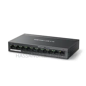 Mercuys Ms110p 10-Port 10/100mbps Desktop Switch With 8-Port Poe+