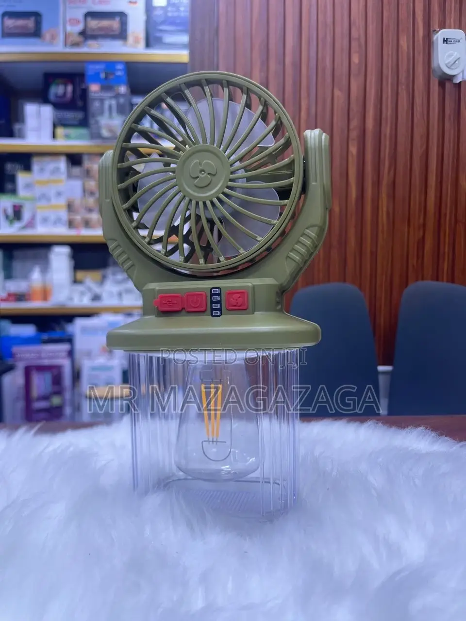 Champing Fan Light Solar