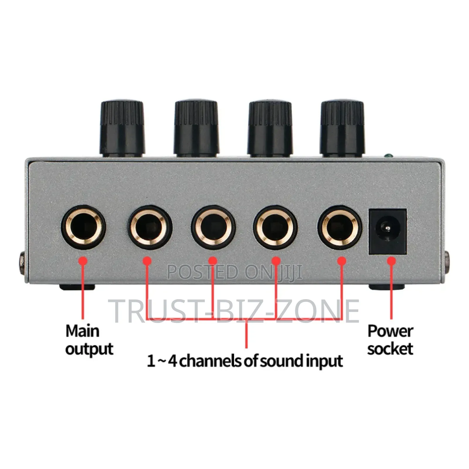 Headphone Amplifier 4way