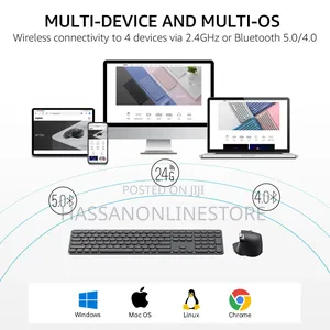 Rapoo 9560m Wireless Mouse and Keyboard Combo