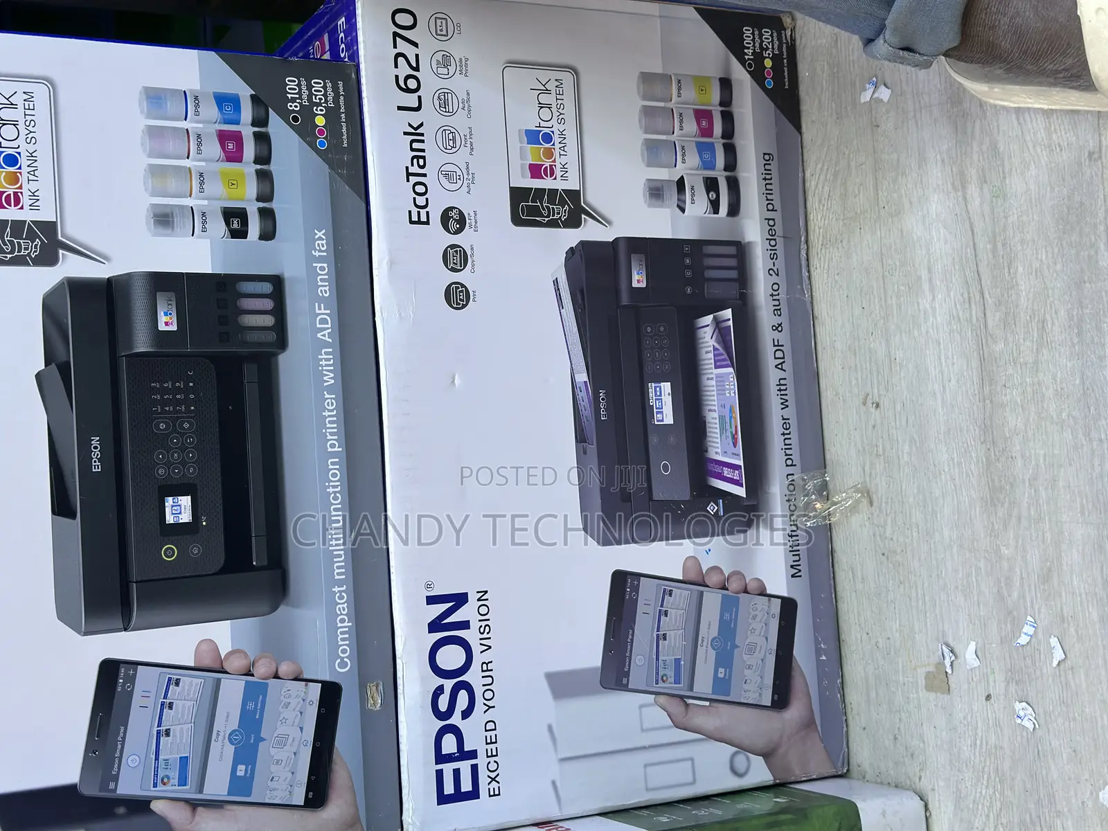 Epson Ecotank L6270 Multifunction Inkjet Printer.