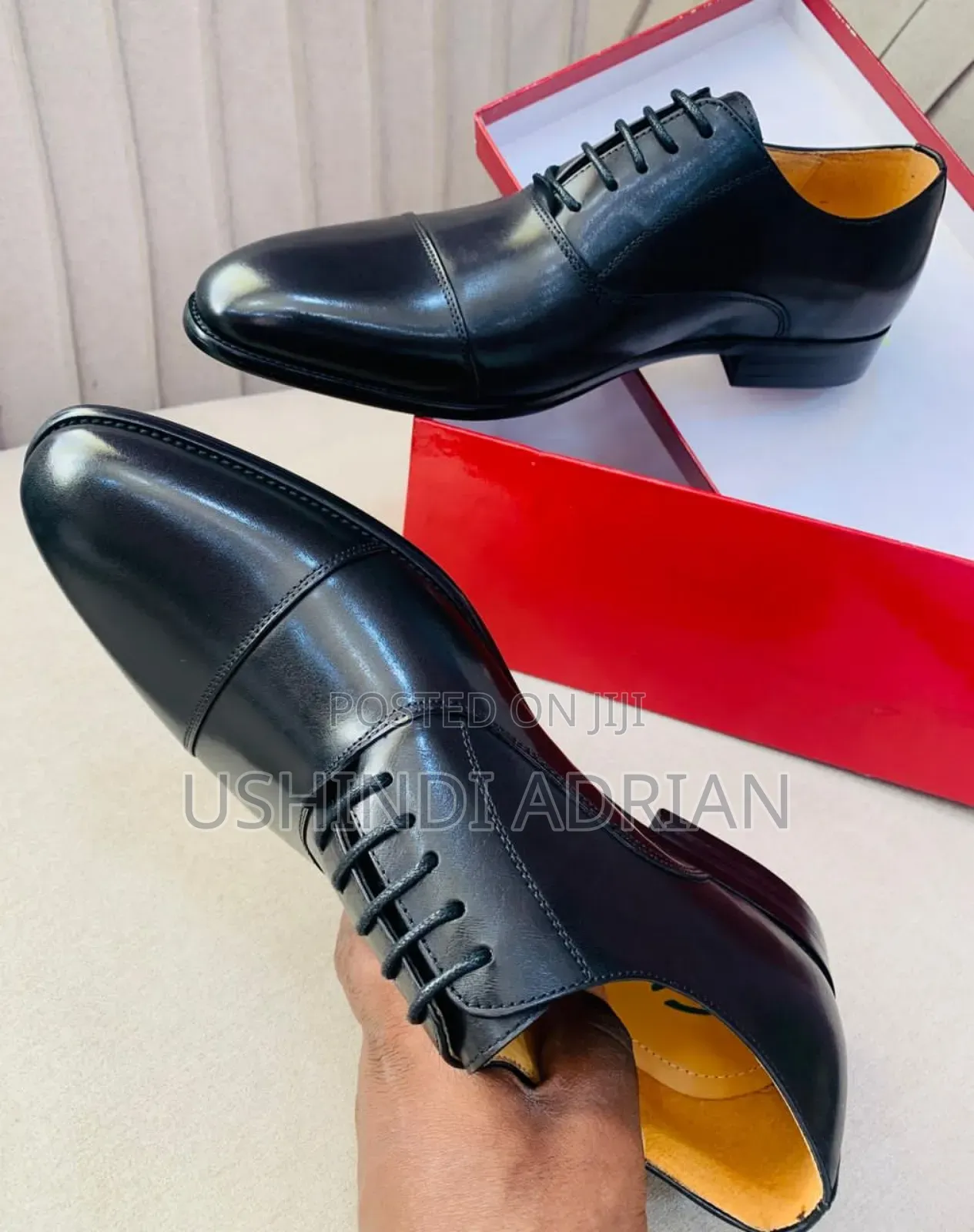 Viatu Vya Ngozi Original–Oxford Collection!