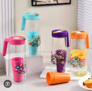Jug With Four Cups Set