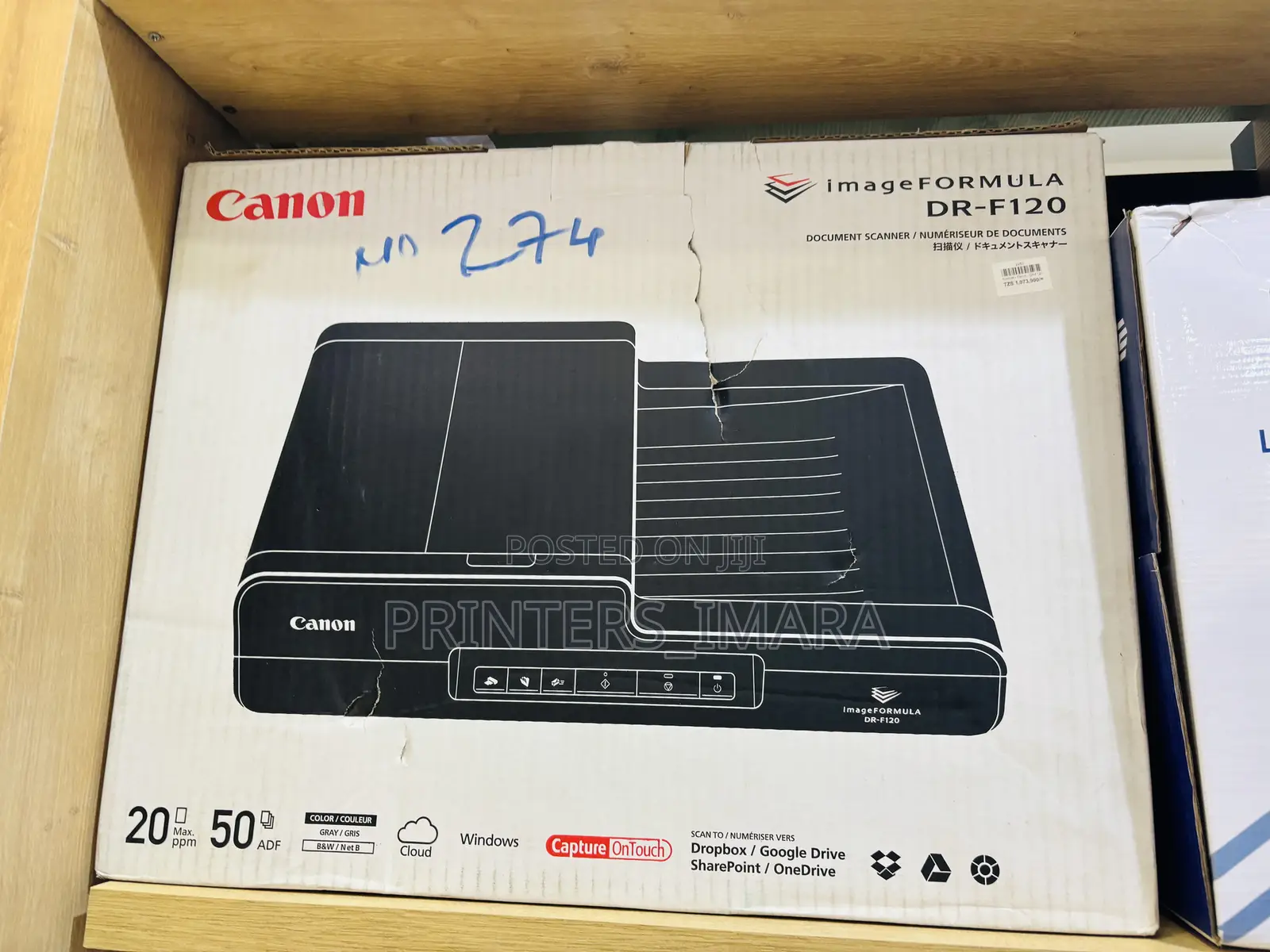  Canon Imageformula Dr-F120 Scanner