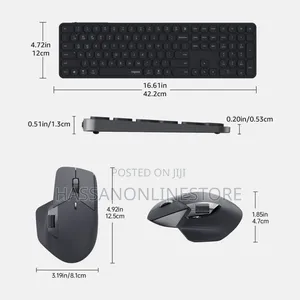 Rapoo 9560m Wireless Mouse and Keyboard Combo