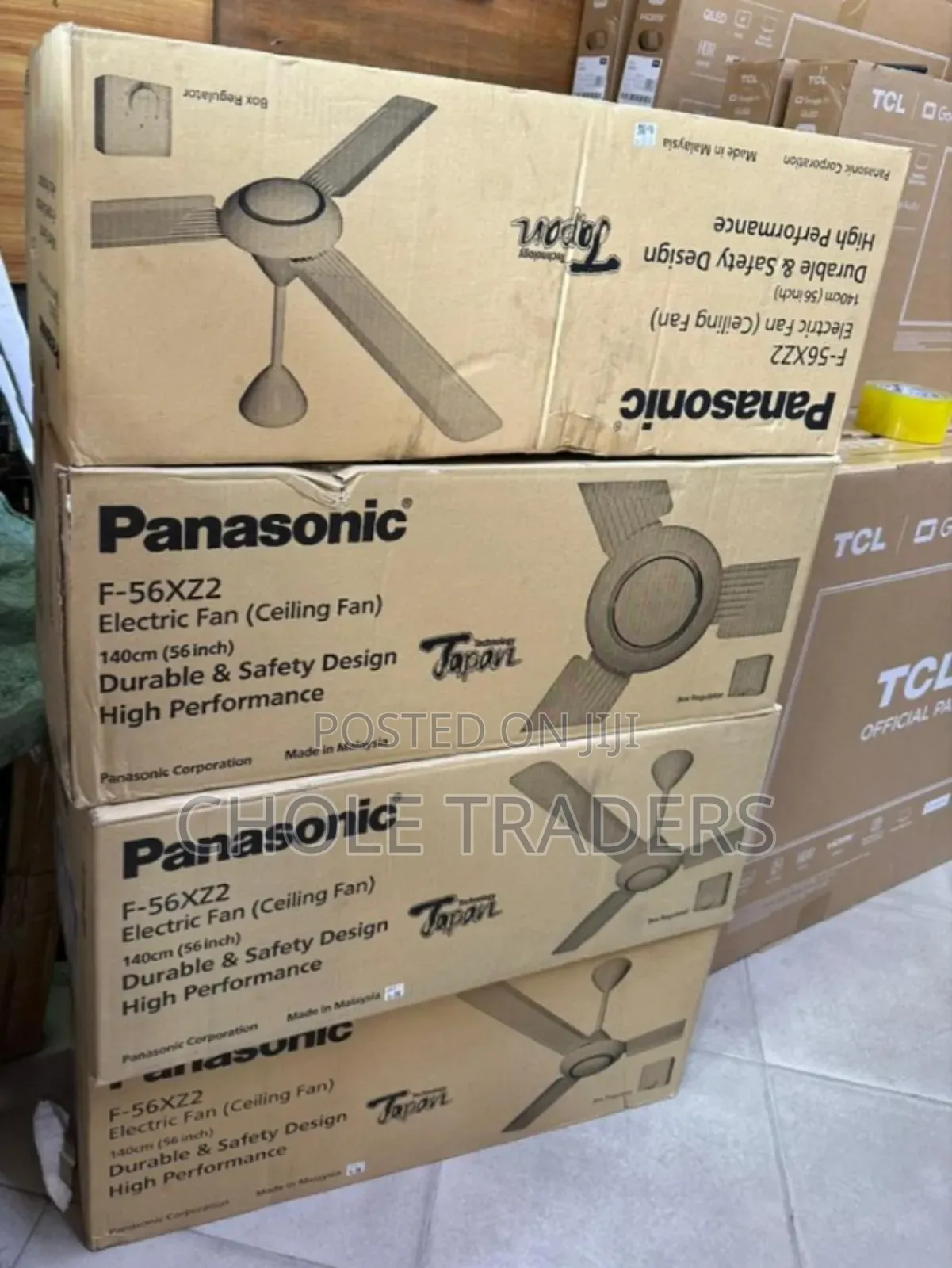 56" Panasonic Electric Ceilling Fan