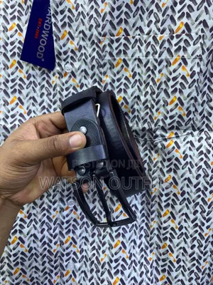 Men's Original Leather Dress Belts or Mikanda Ya Ngozi Original