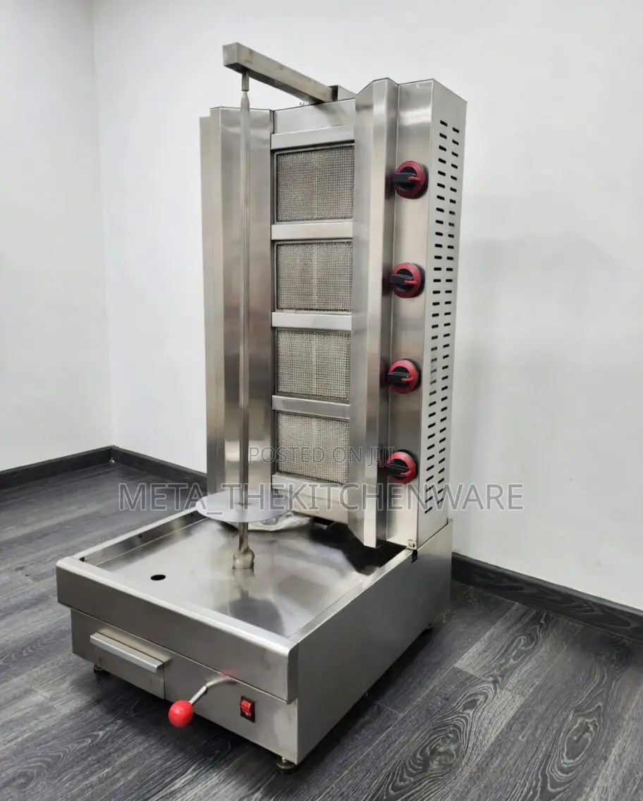 Gas Shawarma Machine 4 Burner
