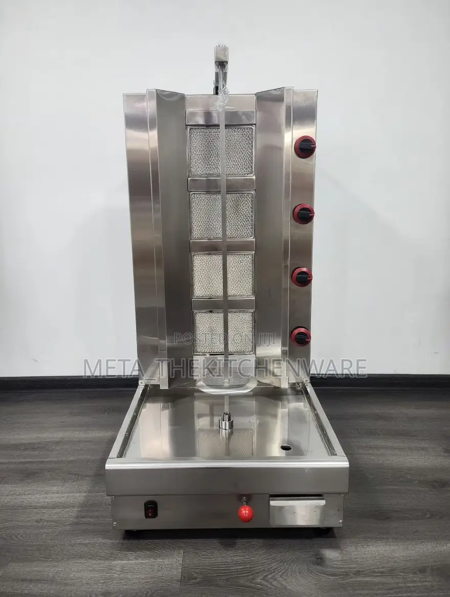 Gas Shawarma Machine 4 Burner