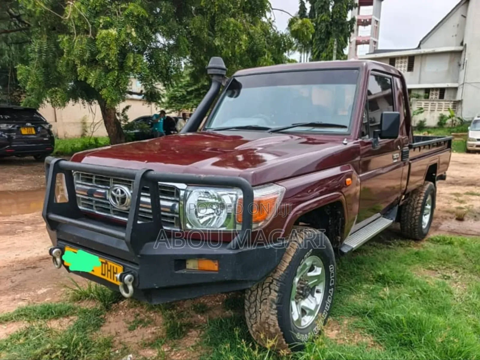 Toyota Land Cruiser 2003 Maroon