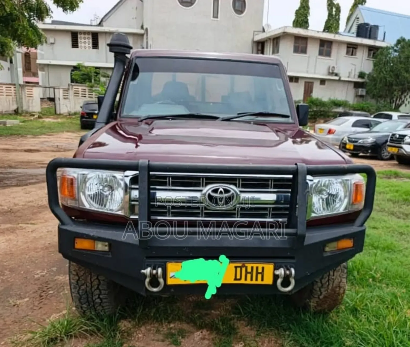 Toyota Land Cruiser 2003 Maroon