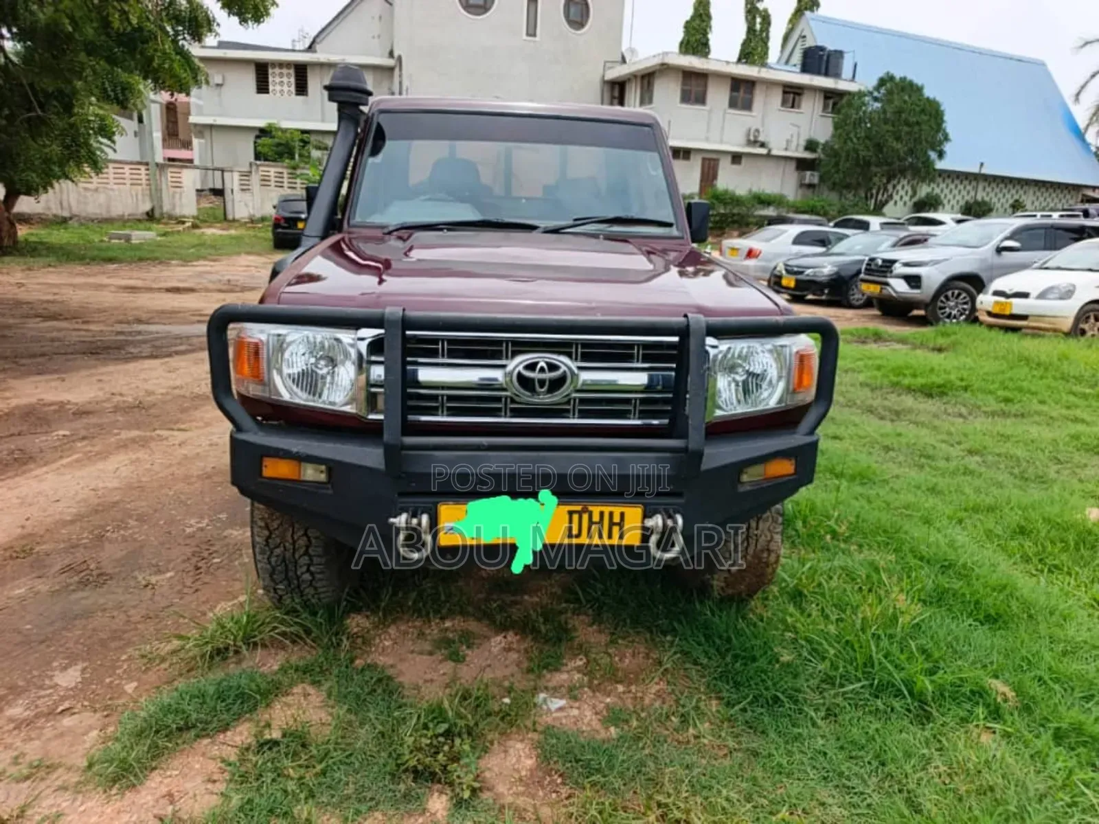 Toyota Land Cruiser 2003 Maroon