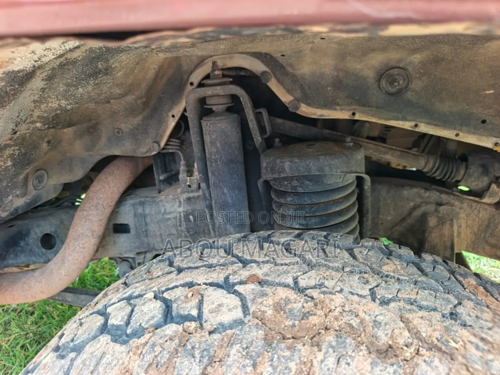 Toyota Land Cruiser 2003 Maroon