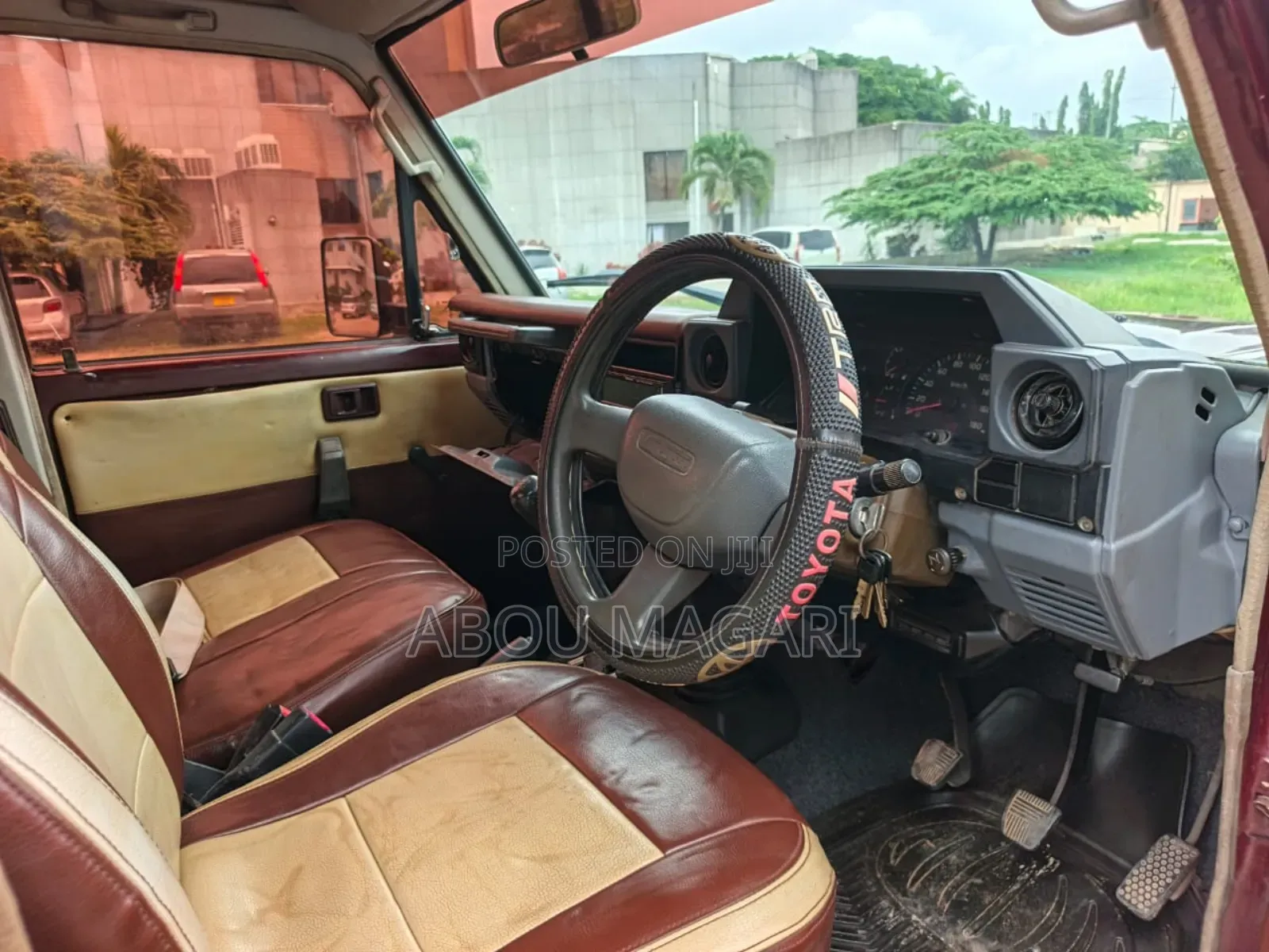 Toyota Land Cruiser 2003 Maroon