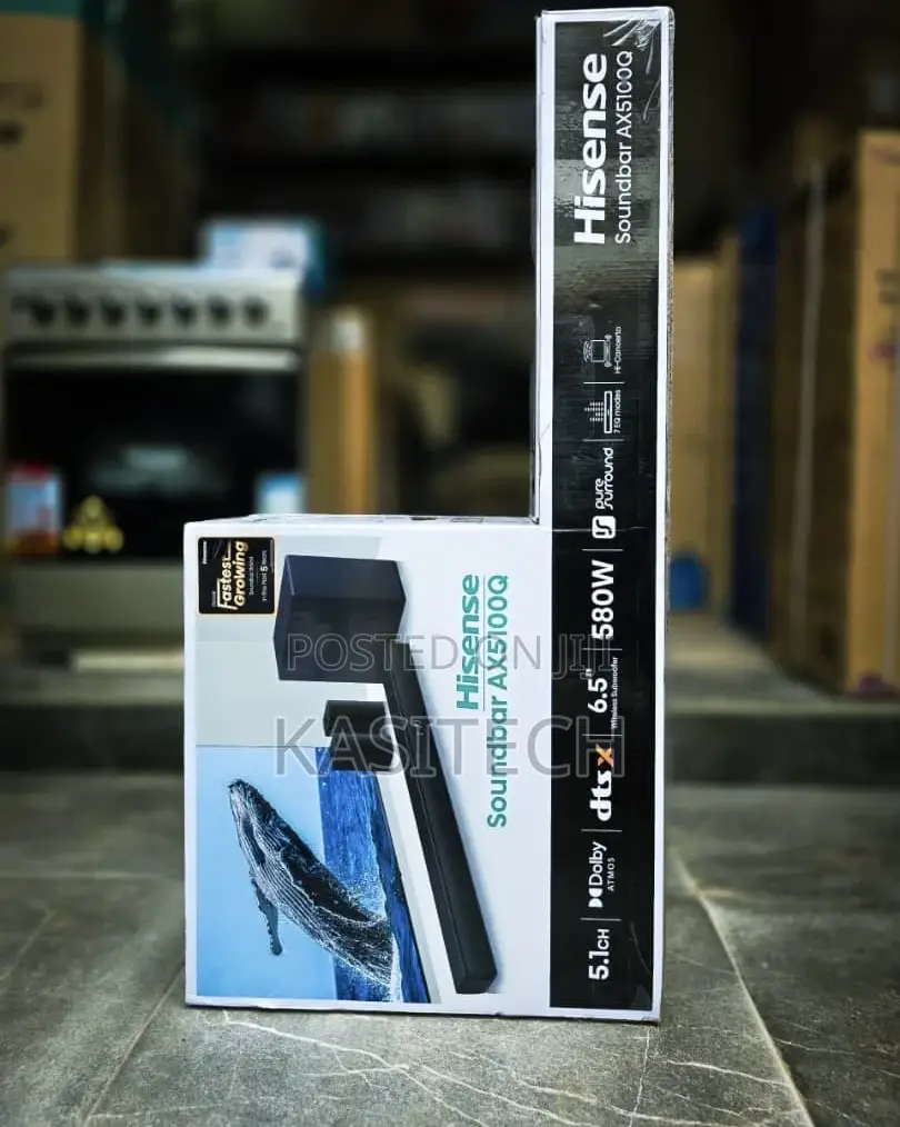 Hisense Soundbar 580watts