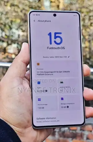Vivo iQOO Neo 10R 256 GB Silver