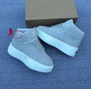 Adidas Branded High Cutting Men's Leather Sneakers or Shoes