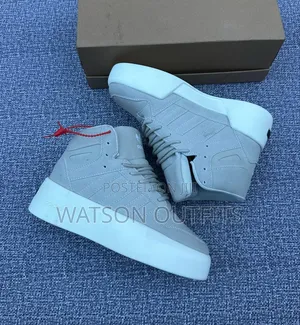 Adidas Branded High Cutting Men's Leather Sneakers or Shoes