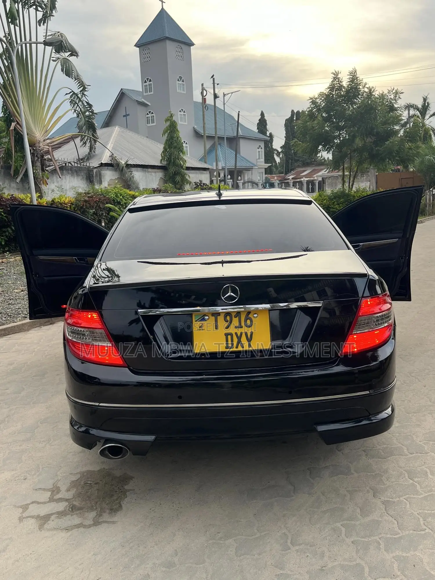 Mercedes-Benz C-Class 2008 Black
