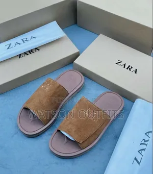 Men's Leather Sandal Shoes Zara Timberland and Birkenstock Brands