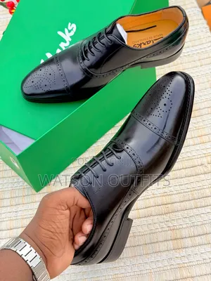 Clarks Brand Materials Quality Men's Leather Shoes Totally Original