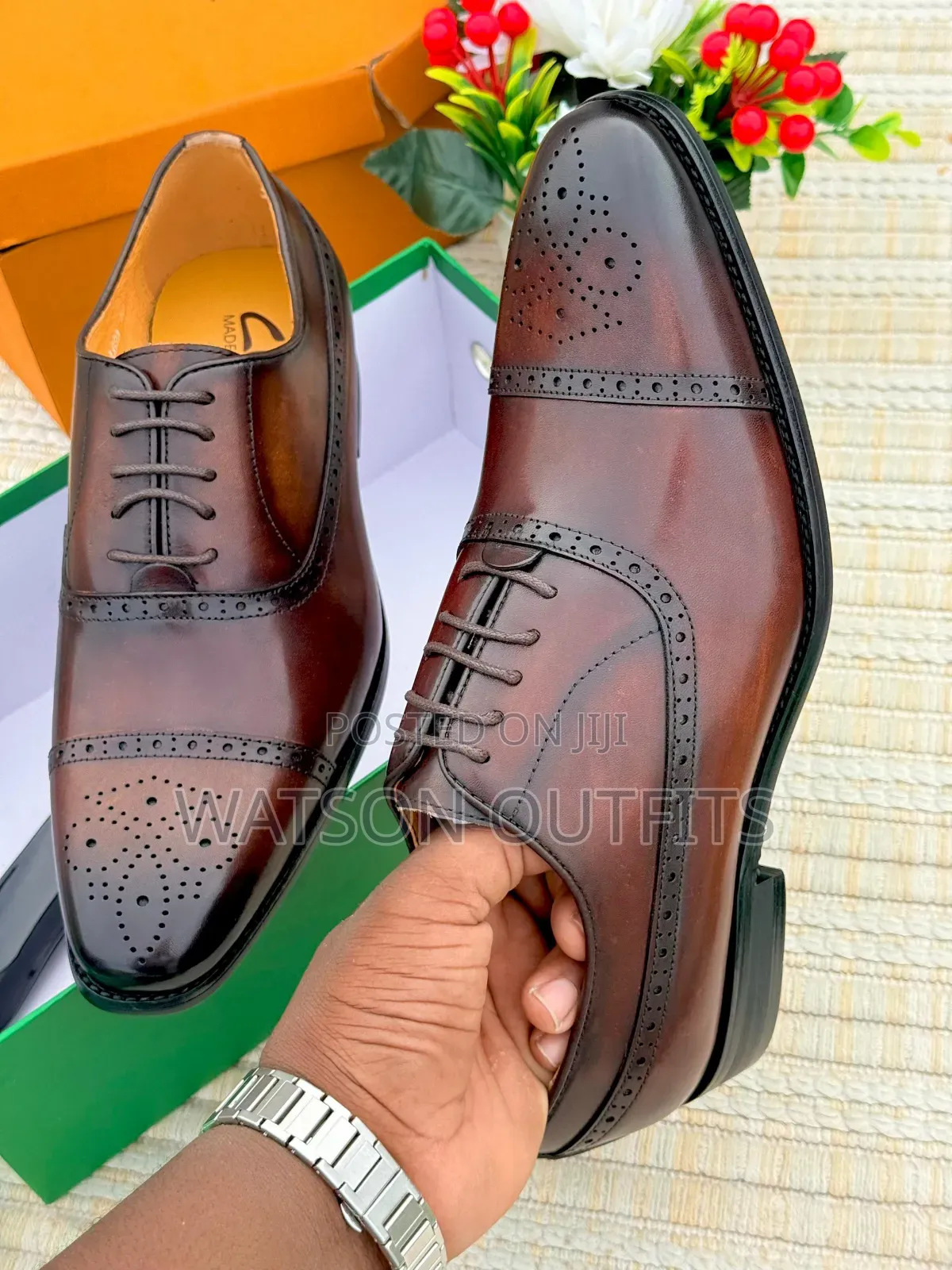 Clarks Brand Materials Quality Men's Leather Shoes Totally Original