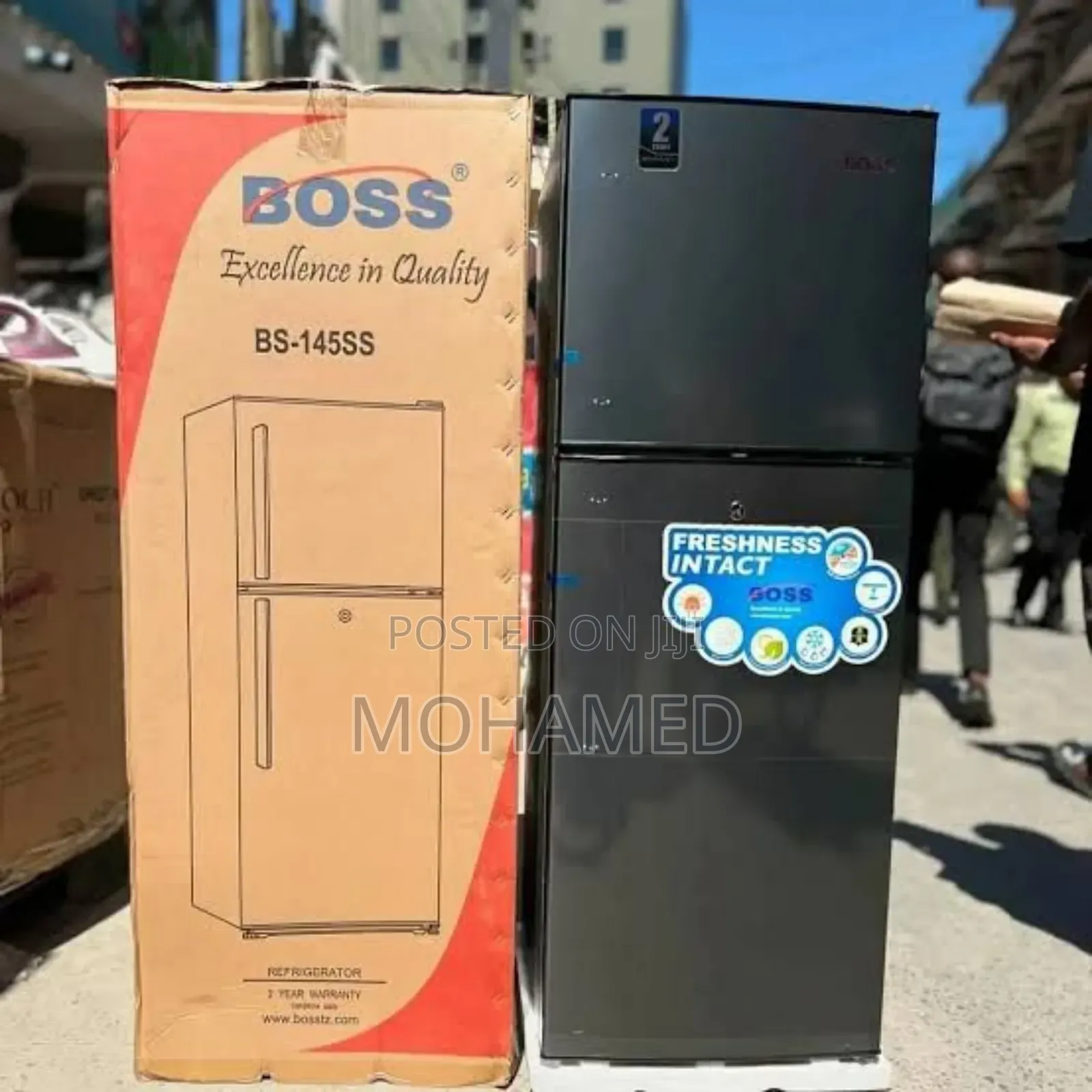 Boss Fridge Bs145ss (145l)
