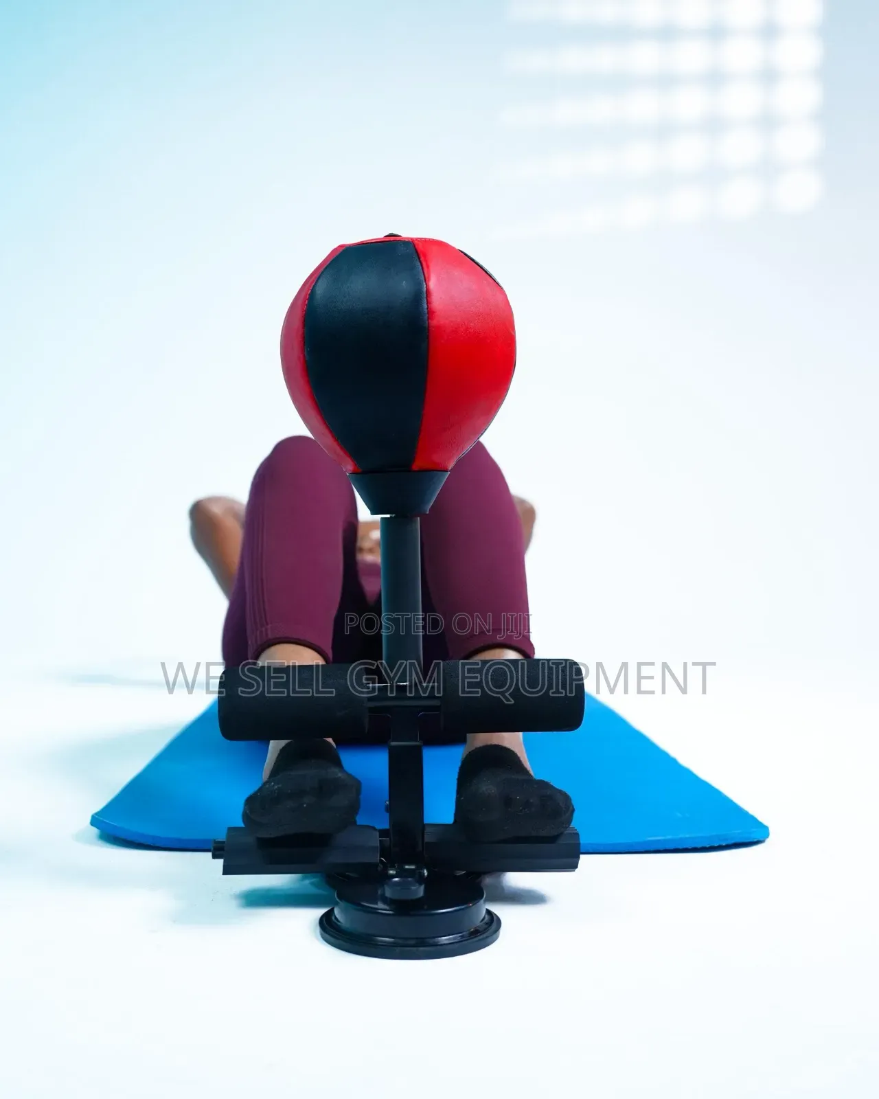 Sit Up Lock With Punching Ball