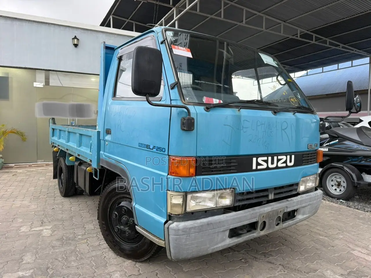 Isuzu Elf Dumper Truck 2 Tonnes Upper Leaf Unregistered(Mpya).