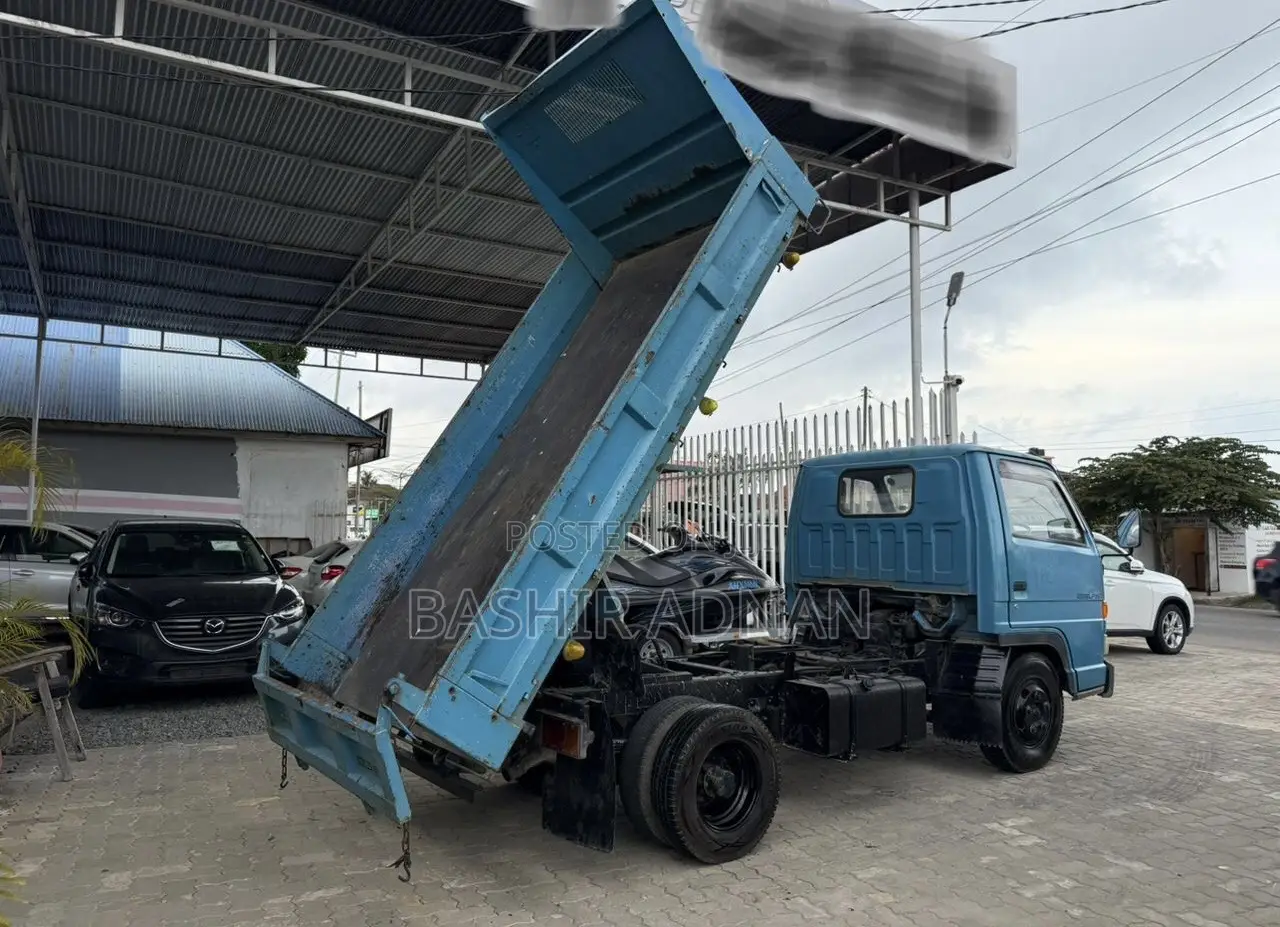 Isuzu Elf Dumper Truck 2 Tonnes Upper Leaf Unregistered(Mpya).