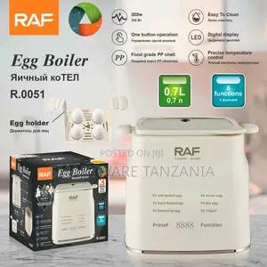 Raf Egg Boiler R.0051, 300w Multi-function With Led Display