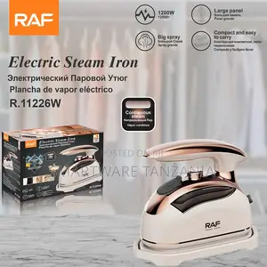 Raf R.11226w Steam Iron 1200w Continuous Steam, Rose Gold