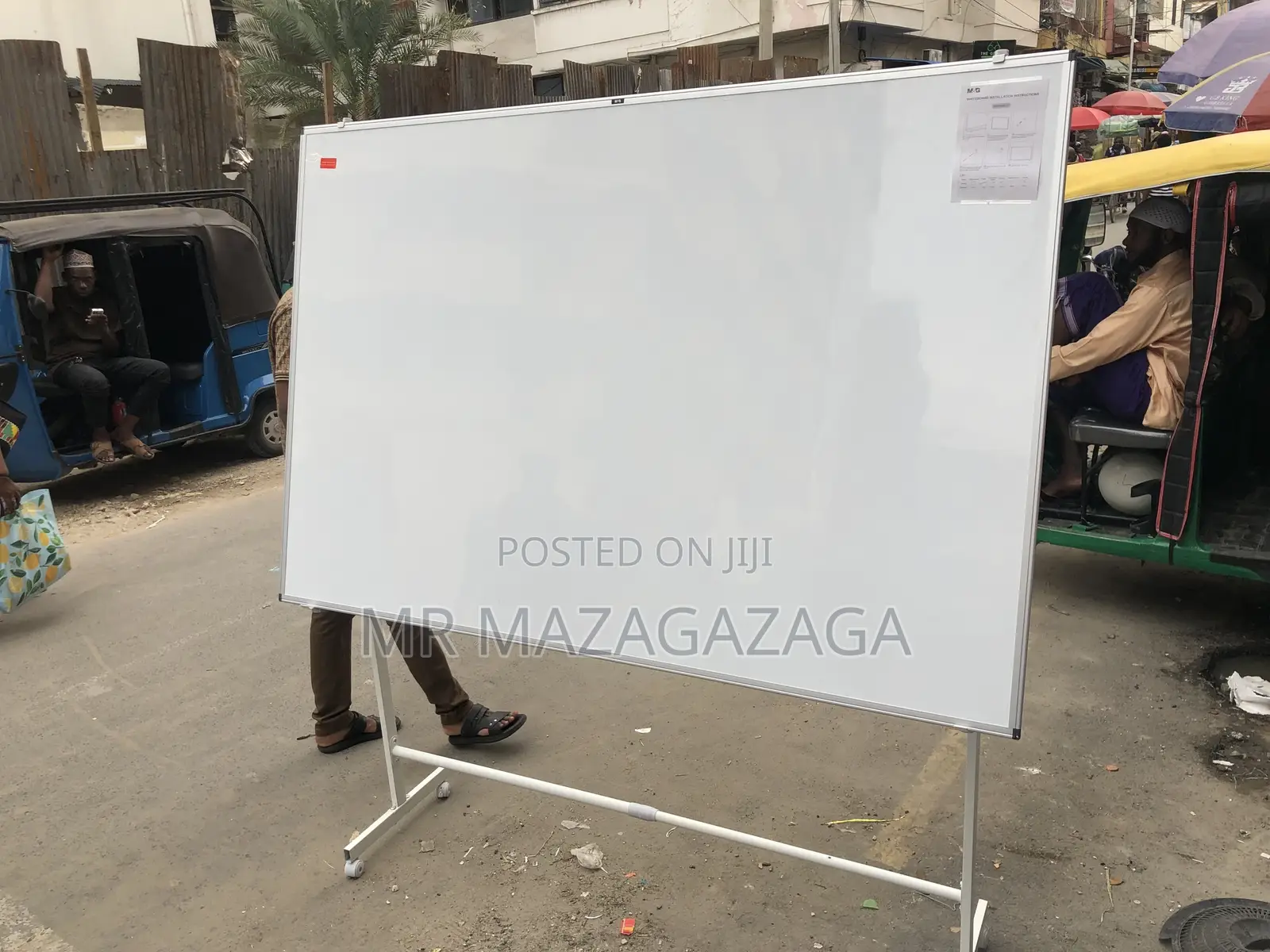 Whiteboard With Stand 120cmx180cm